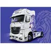 Image de Italeri 3935 MB Actros MP4 Show GigaSpace Vrachtwagen (bouwpakket) 1:24