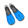 Image de SEAC Vela OH Palmes de natation unisexes avec tuba et sangle réglable, bleu, M/L