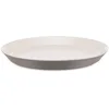Image de Alessi Dc03/1 Lg Tonale Assiette Plate en Céramique Stoneware, Light Grey, Set de 4 Pièces