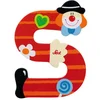 Image de Trudi Sevi - 181755 - Lettre Déco Bois - Lettre Clown S
