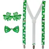 Image de Widmann   Kit de déguisement St Patrick, lunettes, bretelles, noeud papillon, carnaval, fête à thème