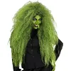 Image de W WIDMANN MILANO Party Fashion 02083   Perruque de sorcière, vert, fête à thème, carnaval, Halloween