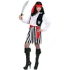 Image de Widmann 02763 ? Adulte Costume Femme Pirate, Chemise avec Gilet, Jupe, Ceinture et Foulard Taille L