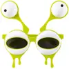 Image de Widmann wid14402 ? Lunettes Alien avec yeux doubles, jaune, taille unique