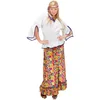 Image de Widmann - Cs927331/m - Costume Hippie Peace and Love Girl Velours M