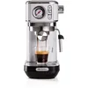 Image de Ariete 1381 Machine à café avec manomètre, compatible avec café en poudre et dosettes ESE, 1300 W, capacité 1,1 L, 15 bar de pression, filtre ½ tasses, appareil Cappuccino, blanc