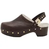 Image de Scholl Femme Pescura Robin Sandale, Marron, 37 EU