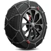 Image de 2 chaînes neige métalliques classiques konig xg-12 pro 227