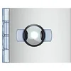 Image de BTicino 352401 Allmetal Façade Sfera New pour Module Électronique Caméra Grand Angle Jour et Nuit