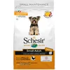 Image de Schesir, Aliments secs pour chiens adultes de petite taille, ligne de maintien au goût du poulet, croquettes - sac de 2 kg