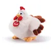 Image de Trudi Poule Daisy Poule en peluche Mascotte et animaux ferme. Cadeau d'anniversaire et fête mère et papa | 18 x 19 x 21 cm taille S | Animaux de ferme | modèle 23566