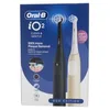 Image de Oral-B iO Series 2 Lot de 2 brosses à dents électriques, Night Black & Calm Pink, avec 2 brossettes, jusqu'à 4 semaines d'autonomie, étui de voyage