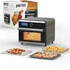 Image de Imetec FriggiLeggero, Friteuse à air chaud multifonction, beaucoup de goût, peu d'huile, 12 programmes, chauffage rapide, 18 l, 1550 W, commande numérique, panier, grill, plaque de cuisson, livre de
