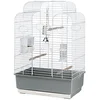 Image de Ferplast Cage à Oiseaux Gala Grande Cage pour Oiseaux, Perruches, Perroquets, Toui, Calopsittes, en Métal, Accessoires Inclus Mangeoires rotatives Perchoirs, 50 x 30 x h 75,5 cm.
