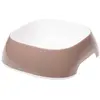 Image de Ferplast Glam Ecuelle en Plastique pour Chat Taupe 0,4 L Taille S