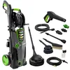 Image de Lavor Nettoyeur Haute Pression STM 160 WPS avec Programmes de Lavage WPS, Enrouleur Flexible, 2 Brosses, Lave Sols et Déboucheur 6 m, Puissance 160 Bar Max, Débit 510 l/h Max, Moteur 2500W