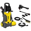 Image de LAVOR Nettoyeur Haute Pression Eau Froide DIVE Extra 135 avec Enrouleur, Accessoire Lave-sols, Brosse Fixe et Déboucheur 6 mètres, Pression 135 Bar Max, Débit 420 l/h Max