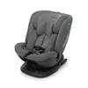 Image de Foppapedretti Siège auto Clock I-Size, siège pivotant à 360° pour enfant de 40 à 150 cm de hauteur, 0 à 12 ans, conforme ECE R129, fixation Dualfix (Isofix et non), Safe Body Protection, Gris