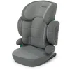 Image de Foppapedretti Siège auto Open I-Size pour enfant de 100 à 150 cm de hauteur, 3-12 ans, conforme ECE R129, fixation Dualfix (Isofix et non), protection des chocs latéraux, déhoussable, gris