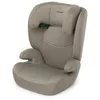 Image de Foppapedretti Siège auto Clever I-Size pour enfant de 100 à 145 cm de hauteur, 3-12 ans, conforme ECE R129, fixation 3 points, Comford Kid Pad, appuie-tête réglable 12 hauteurs, sable