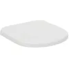 Image de Ideal Standard Eurovit abattant WC recouvrant, forme en D   Blanc (Alpin)