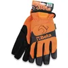 Image de Beta 9574O XL Gant de travail avec manchette élastique élastique, pouce et index renforcés, en cuir synthétique qui permet l'utilisation d'appareils tactiles