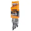 Image de Beta 142SN/SC9 Lot de 9 clés combinées à cliquet articulées avec support compact, outils professionnels de qualité avec acier sélectionné et traitement thermique, idéal pour différents projets