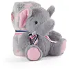 Image de Perletti Allie Éléphant Peluche Et Couverture