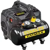 Image de Stanley Fatmax Compressor DST 101/8/6 FMXCM00 - Luchtcompressor 8Bar - Stille Compressor 59dB - Tankinhoud 6L - IP43-1450 TPM - Zwart/Geel