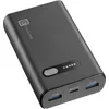 Image de Cellularline - Fast PD 10000 - Chargeur portable rapide - Power Delivery 10000 mAh -+72 heures de charge - Port USB-C: INPUT 18W/OUTPUT: 20W PD - 2 ports USB : OUTPUT: 18W - Noir