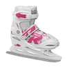 Image de Roces Jokey Ice 2.0 Patins à glace réglables pour enfant Blanc/fuchsia Pointure 38-41
