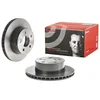 Image de 2 disques de frein brembo vernis uv 09.7421.81