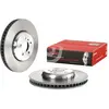 Image de BREMBO Disque de frein avant gauche pour BMW: Série 5, Série 7, Série 6 (Ref: 09.C407.13)