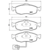 Image de 4 plaquettes de frein brembo p 24 034