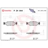 Image de 4 plaquettes de frein brembo p 24 044