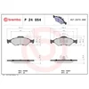 Image de 4 plaquettes de frein brembo p 24 054