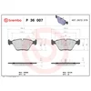 Image de 4 plaquettes de frein brembo p 36 007
