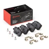 Image de 4 plaquettes de frein brembo p 50 045
