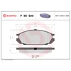Image de 4 plaquettes de frein brembo p 56 020
