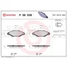 Image de 4 plaquettes de frein brembo p 56 038