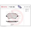 Image de 4 plaquettes de frein brembo p 68 033