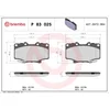 Image de 4 plaquettes de frein brembo p 83 025