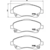 Image de 4 plaquettes de frein brembo p 83 046