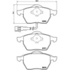 Image de 4 plaquettes de frein brembo p 85 045