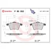 Image de 4 plaquettes de frein brembo p 85 052