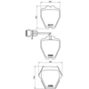 Image de 4 plaquettes de frein brembo p 85 054
