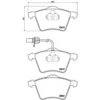 Image de 4 plaquettes de frein brembo p 85 062