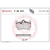 Image de 4 plaquettes de frein brembo p 85 070