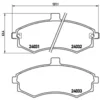 Image de 4 plaquettes de frein brembo p 30 020