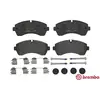 Image de BREMBO Plaquettes de frein X4 pour MERCEDES-BENZ: Sprinter & VOLKSWAGEN: Crafter (Ref: P 50 059)
